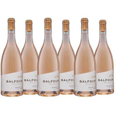 Balfour Winery Balfour Nannette's Rosé English Still Wine (Case of 6), Hush Heath Estate Kent, Provence-Style Pale Dry Rosé, Vegan, 75cl Balfour Winery Balfour Nannette's Rosé English Still Wine (Case of 6), Hush Heath Estate Kent, Provence-Style Pale Dry Rosé, Vegan, 75cl