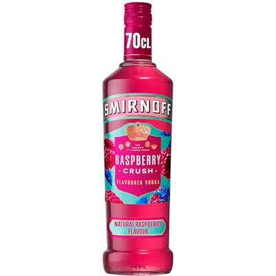 Smirnoff Raspberry Crush Spirit Drink, 70cl Smirnoff Raspberry Crush Spirit Drink, 70cl