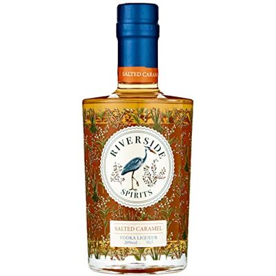 Riverside Spirits Salted Caramel Vodka Liqueur, 35 cl Riverside Spirits Salted Caramel Vodka Liqueur, 35 cl