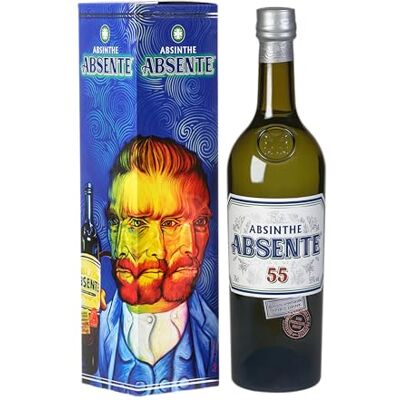 Absente 55° Absinthe Gift Set with Spoon 55percent ABV High Proof Alcohol 70cl Ready to Drink Absinthe Alcohol Produced by Distilleries et Domaines de Provence Shot Drinks Absente 55° Absinthe Gift Set with Spoon 55percent ABV High Proof Alcohol 70cl Ready to Drink Absinthe Alcohol Produced by Distilleries et Domaines de Provence Shot Drinks