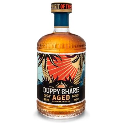 The Duppy Share Duppy Share Aged Caribbean Rum, 70cl, 38% ABV The Duppy Share Duppy Share Aged Caribbean Rum, 70cl, 38% ABV