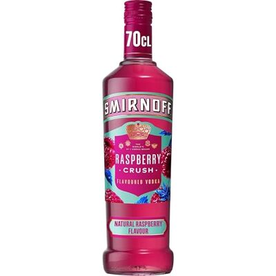 Smirnoff Raspberry Crush Spirit Drink, 70cl Smirnoff Raspberry Crush Spirit Drink, 70cl