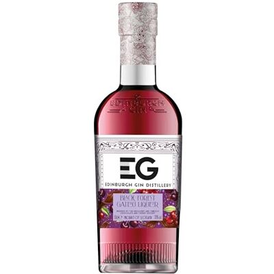 Edinburgh Gin Black Forest Gateau Gin Liqueur 50cl 20% ABV 100% Natural Flavours Rich, Indulgent and Luxurious Sweet and Tangy Inspired by the Dessert Ideal in Cocktails or Over Ice Edinburgh Gin Black Forest Gateau Gin Liqueur 50cl 20% ABV 100% Natural Flavours Rich, Indulgent and Luxurious Sweet and Tangy Inspired by the Dessert Ideal in Cocktails or Over Ice