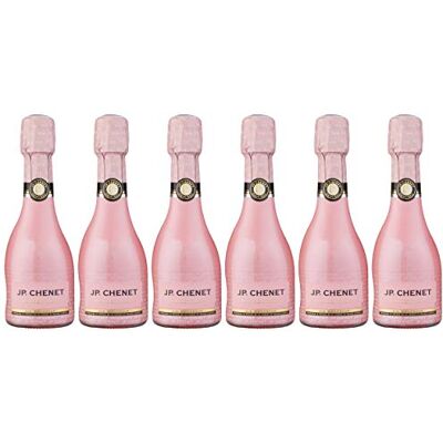 J.P. Chenet JP Chenet Ice Edition Sparkling Rosé Wine Medium Dry, Case of 6 France (6 x 0.20 L) J.P. Chenet JP Chenet Ice Edition Sparkling Rosé Wine Medium Dry, Case of 6 France (6 x 0.20 L)