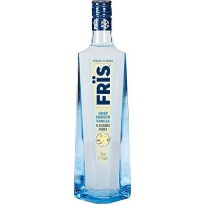 Fris FRÏS Vanilla Vodka, 70cl, 37.5% ABV, Scandinavian Vanilla Flavoured Vodka, Four Times Distilled, Purified Through a Freeze Filtered Process at -15°C, Ideal over ice with your favourite mixer Fris FRÏS Vanilla Vodka, 70cl, 37.5% ABV, Scandinavian Vanilla Flavoured Vodka, Four Times Distilled, Purified Through a Freeze Filtered Process at -15°C, Ideal over ice with your favourite mixer