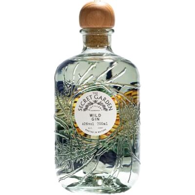 The Secret Garden Secret Garden Wild Gin made with Organic Spirit, Hand-Foraged Botanicals, Award-Winning Premium Scottish Gin, Natural, Sustainable, Eco-Friendly, 70cl The Secret Garden Secret Garden Wild Gin made with Organic Spirit, Hand-Foraged Botanicals, Award-Winning Premium Scottish Gin, Natural, Sustainable, Eco-Friendly, 70cl