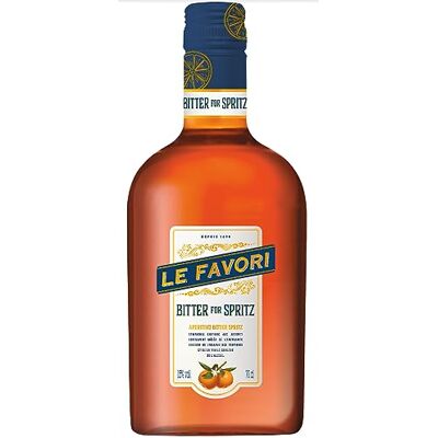 Le Favori – Bitter Liqueur for Spritz, Ideal for Cocktails, Gold Medal Spirits Selection Competition 2023 (1 x 0.70 L) Le Favori – Bitter Liqueur for Spritz, Ideal for Cocktails, Gold Medal Spirits Selection Competition 2023 (1 x 0.70 L)