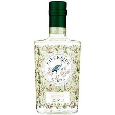Riverside Spirits Cucumber Gin Liqueur, 35 cl Riverside Spirits Cucumber Gin Liqueur, 35 cl