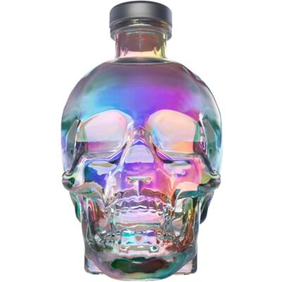 Crystal Head Aurora Vodka 70 cl, 40% ABV – Made from English Wheat Award-Winning Premium Vodka, Iridescent Skull Shaped Glass Bottle Crystal Head Aurora Vodka 70 cl, 40% ABV – Made from English Wheat Award-Winning Premium Vodka, Iridescent Skull Shaped Glass Bottle