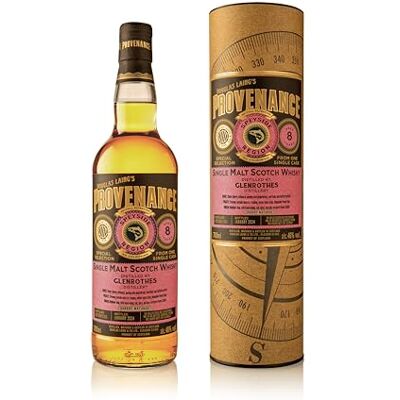 Provenance Glenrothes 8 Year Old Speyside Single Malt Scotch Whisky – Single Cask Sherry Cask, Limited Edition Whisky, 46% ABV (70cl) Provenance Glenrothes 8 Year Old Speyside Single Malt Scotch Whisky – Single Cask Sherry Cask, Limited Edition Whisky, 46% ABV (70cl)
