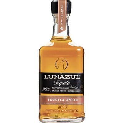 Lunazul Anejo Tequila 70cl 40% ABV Award Winning Anejo Tequila 100% Agave Small Batch Hand harvested and hand crafted Aged in bourbon barrels Lunazul Anejo Tequila 70cl 40% ABV Award Winning Anejo Tequila 100% Agave Small Batch Hand harvested and hand crafted Aged in bourbon barrels