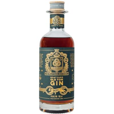 BOATYARD Old Tom Gin 70 cl 41 percent Organic Irish Gin Notes of Lemon Peel, Vanilla & Cinnamon B Corp Certified Perfect for Gifting BOATYARD Old Tom Gin 70 cl 41 percent Organic Irish Gin Notes of Lemon Peel, Vanilla & Cinnamon B Corp Certified Perfect for Gifting