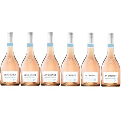 J.P. Chenet JP. Chenet Free Alcohol free Rosé Wine No added flavours, authentic taste Origin : France (6 x 0.75 L) J.P. Chenet JP. Chenet Free Alcohol free Rosé Wine No added flavours, authentic taste Origin : France (6 x 0.75 L)
