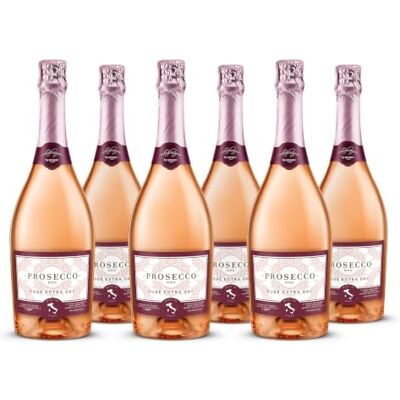 by Amazon Our Selection Prosecco DOC Rosé Extra Dry, 75cl x 6 Sparkling Rosé Wine from Veneto, Italy Glera & Pinot Noir Wild Strawberry & Raspberry Notes For Aperitifs, Spritz & Celebrations by Amazon Our Selection Prosecco DOC Rosé Extra Dry, 75cl x 6 Sparkling Rosé Wine from Veneto, Italy Glera & Pinot Noir Wild Strawberry & Raspberry Notes For Aperitifs, Spritz & Celebrations
