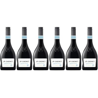 J.P. Chenet JP. Chenet Free Alcohol free Red Wine Cabernet Syrah No added flavours, authentic taste Origin : France (6 x 0.75 L) J.P. Chenet JP. Chenet Free Alcohol free Red Wine Cabernet Syrah No added flavours, authentic taste Origin : France (6 x 0.75 L)