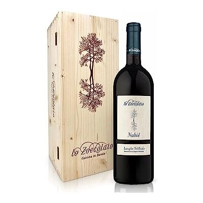 Lo Zoccolaio Langhe Nebbiolo DOC Nubié in Wood Case Luxury Red Wine Gifts for Women Mum 1 x 750 ml Lo Zoccolaio Langhe Nebbiolo DOC Nubié in Wood Case Luxury Red Wine Gifts for Women Mum 1 x 750 ml