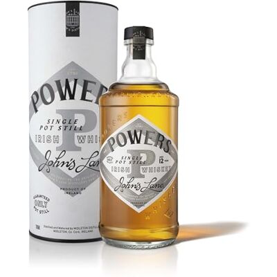 Powers John's Lane Release 12 Years Old Single Pot Still Whiskey 70 cl Giftbox Included, Single Pot Still, Matured in Bourbon & Oloroso Sherry Casks, Notes of Vanilla, Fresh Oak & Leather Powers John's Lane Release 12 Years Old Single Pot Still Whiskey 70 cl Giftbox Included, Single Pot Still, Matured in Bourbon & Oloroso Sherry Casks, Notes of Vanilla, Fresh Oak & Leather