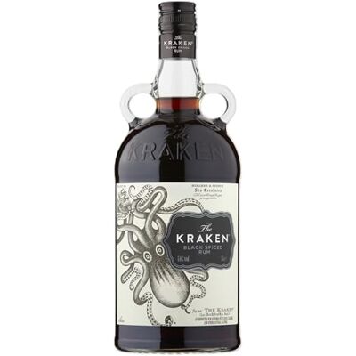 Kraken Black Spiced Rum 40% ABV 1L Rich Vanilla, Cinnamon, Clove & Caramel Spice Notes Cocktails, Mixing & Gifts Kraken Black Spiced Rum 40% ABV 1L Rich Vanilla, Cinnamon, Clove & Caramel Spice Notes Cocktails, Mixing & Gifts