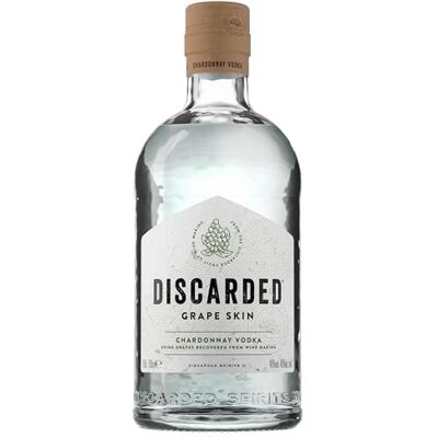 Discarded Grape Skin Vodka, 40 Percent vol, 70cl, Award-Winning Zero-Waste Premium Grape Skin Vodka Discarded Grape Skin Vodka, 40 Percent vol, 70cl, Award-Winning Zero-Waste Premium Grape Skin Vodka