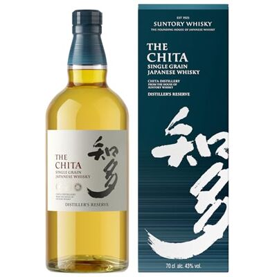 Suntory Japanese Whisky Chita Single Grain Smooth & Silky Vanilla & Honey 70 cl, 43% ABV Suntory Japanese Whisky Chita Single Grain Smooth & Silky Vanilla & Honey 70 cl, 43% ABV