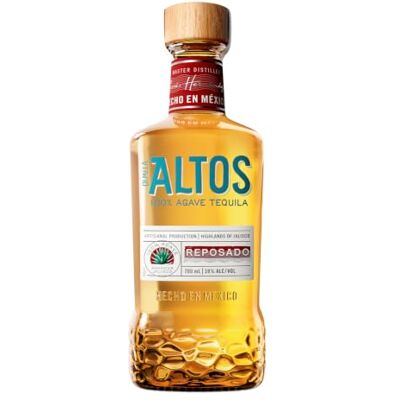 Olmeca Altos Reposado Tequila, 100% Blue Weber Agave, 38% ABV, 70cl Smooth & Balanced, Crafted in Los Altos, Mexico, Award Winning, Ideal for Margaritas & Palomas, Created by Bartenders Olmeca Altos Reposado Tequila, 100% Blue Weber Agave, 38% ABV, 70cl Smooth & Balanced, Crafted in Los Altos, Mexico, Award Winning, Ideal for Margaritas & Palomas, Created by Bartenders