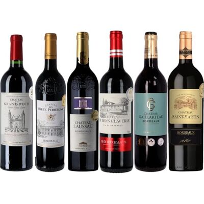 Calvet Collection Bordeaux Gold Medal Tasting Selection of 6 Bordeaux Gold Medal-winning Red Wines (6 x 0.75 l) Calvet Collection Bordeaux Gold Medal Tasting Selection of 6 Bordeaux Gold Medal-winning Red Wines (6 x 0.75 l)