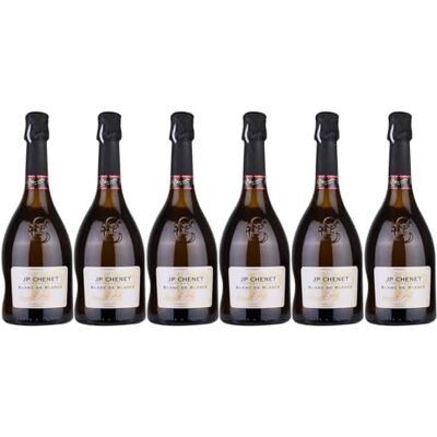 J.P. Chenet Blanc de Blancs Brut 8%, Sparkling Wine Low Alcohol (6 x 0,75L) J.P. Chenet Blanc de Blancs Brut 8%, Sparkling Wine Low Alcohol (6 x 0,75L)