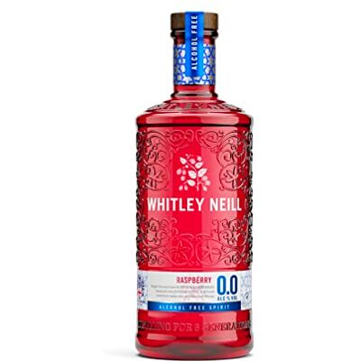 Whitley Neill Raspberry Alcohol Free 0.0% Gin 70cl Whitley Neill Raspberry Alcohol Free 0.0% Gin 70cl