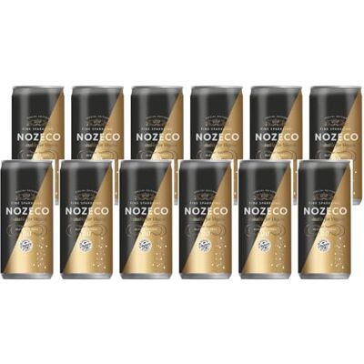 Nozeco Alcohol Free Sparkling Drink made from alcohol-removed Wine Vegan, Can (12 x 0,2 L) Nozeco Alcohol Free Sparkling Drink made from alcohol-removed Wine Vegan, Can (12 x 0,2 L)