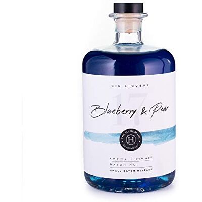 The Handmade Gin Company Blueberry & Pear Handmade Gin Liqueur 70cl Premium Craft Gin 20% ABV The Handmade Gin Company Blueberry & Pear Handmade Gin Liqueur 70cl Premium Craft Gin 20% ABV
