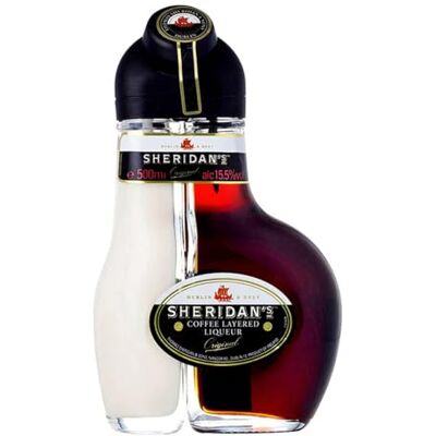 Sheridan's Original Double Liqueur Coffee & White Chocolate Cream, 500ml Sheridan's Original Double Liqueur Coffee & White Chocolate Cream, 500ml