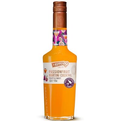 De Kuyper – Passion Fruit Martini Cocktail – Fruity & Sweet – Pre-Mixed & Ready to Serve – 12% ABV – 50 cl De Kuyper – Passion Fruit Martini Cocktail – Fruity & Sweet – Pre-Mixed & Ready to Serve – 12% ABV – 50 cl
