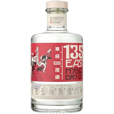 135 East Hyogo Dry Gin, 70 cl 135 East Hyogo Dry Gin, 70 cl
