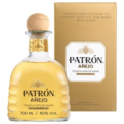 Patrón PATRON Anejo Premium Tequila, Aged in Oak Cask for 12 Months, 40%ABV, 70cl Patrón PATRON Anejo Premium Tequila, Aged in Oak Cask for 12 Months, 40%ABV, 70cl