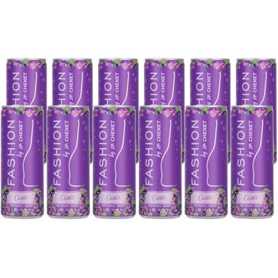 J.P. Chenet JP Chenet Fashion Cassis, Aromatised Sparkling Wine, Ready-to-drink cocktail in a can (12 x 0,25cl) J.P. Chenet JP Chenet Fashion Cassis, Aromatised Sparkling Wine, Ready-to-drink cocktail in a can (12 x 0,25cl)