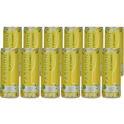 J.P. Chenet JP Chenet Fashion Lemon & Lime, Aromatised Sparkling Wine, Ready-to-drink cocktail in a can (12 x 0,25cl) J.P. Chenet JP Chenet Fashion Lemon & Lime, Aromatised Sparkling Wine, Ready-to-drink cocktail in a can (12 x 0,25cl)