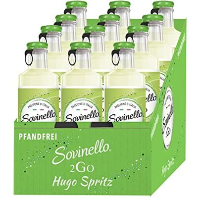 Sovinello 2Go Hugo Spritz, sparkling cocktail made with Italian white wine (12 x 0.275 L) Sovinello 2Go Hugo Spritz, sparkling cocktail made with Italian white wine (12 x 0.275 L)