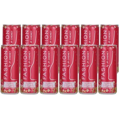 J.P. Chenet JP Chenet Fashion Strawberry & Raspberry, Aromatised Sparkling Wine, Ready-to-drink cocktail in a can (12 x 0,25cl) J.P. Chenet JP Chenet Fashion Strawberry & Raspberry, Aromatised Sparkling Wine, Ready-to-drink cocktail in a can (12 x 0,25cl)