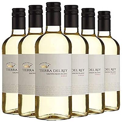 Tierra Del Rey Sauvignon Blanc White Wine, 75 cl, Case of 6 Tierra Del Rey Sauvignon Blanc White Wine, 75 cl, Case of 6