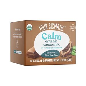 Four Sigmatic Mushroom Cacao Mix with Reishi, 60 g, 10 Packet(s)