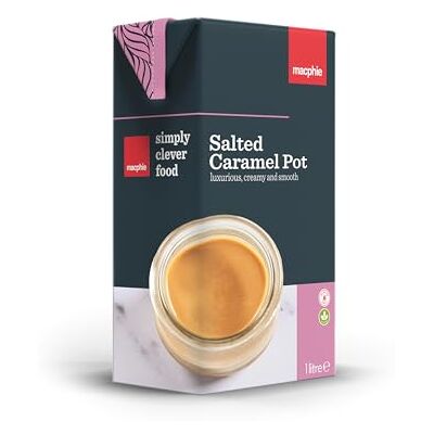 Macphie Salted Caramel Pot 1L Macphie Salted Caramel Pot 1L