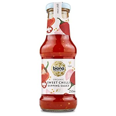 Biona Organic Sweet Chilli Sauce, 6 x 250ml Biona Organic Sweet Chilli Sauce, 6 x 250ml