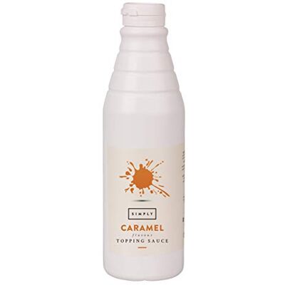 Simply Caramel Topping Sauce, Dairy Free Ready to Use Dessert Sauce for Ice Cream, Waffles, Pancakes, Coffee & Milkshakes (1 kg) Simply Caramel Topping Sauce, Dairy Free Ready to Use Dessert Sauce for Ice Cream, Waffles, Pancakes, Coffee & Milkshakes (1 kg)