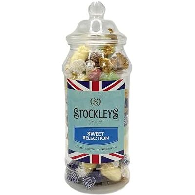 STOCKLEY'S SINCE 1918 Stockley's Heritage Sweet Shop Jar Sweet Selection, 450g STOCKLEY'S SINCE 1918 Stockley's Heritage Sweet Shop Jar Sweet Selection, 450g