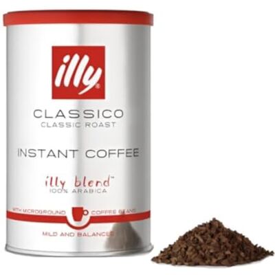 illy Classico Instant Coffee Sachets (20 Servings) 100% Arabica Instant Coffee Sticks Medium Roast Intensity 5/9 Individually Wrapped Coffee Sachets for Travel, Work & Home illy Classico Instant Coffee Sachets (20 Servings) 100% Arabica Instant Coffee Sticks Medium Roast Intensity 5/9 Individually Wrapped Coffee Sachets for Travel, Work & Home