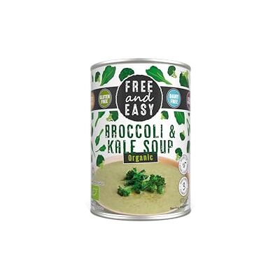 Free & Easy Organic Broccoli & Kale Soup 400g-6 Pack Free & Easy Organic Broccoli & Kale Soup 400g-6 Pack