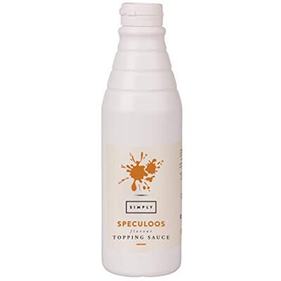 Simply Speculoos Caramelised Biscuit Topping Sauce, Ready to Use Dessert Sauce for Ice Cream, Waffles, Pancakes, Coffee & Milkshakes (1 kg) Simply Speculoos Caramelised Biscuit Topping Sauce, Ready to Use Dessert Sauce for Ice Cream, Waffles, Pancakes, Coffee & Milkshakes (1 kg)