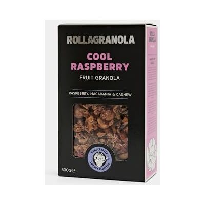 Rollagranola Cool Raspberry Fruit Granola, 6 x 300g Pack Fresh Raspberries & Macadamia Nuts. Crunchy Clusters, Vegan, Gluten & Cereal Free With No Added Sugar. Handcrafted In The UK (6 x 300g) Rollagranola Cool Raspberry Fruit Granola, 6 x 300g Pack Fresh Raspberries & Macadamia Nuts. Crunchy Clusters, Vegan, Gluten & Cereal Free With No Added Sugar. Handcrafted In The UK (6 x 300g)