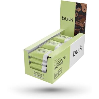 Vegan Protein Brownies - 12-pack - Dark Chocolate - Protein Brownies Vegan Protein Brownies - 12-pack - Dark Chocolate - Protein Brownies