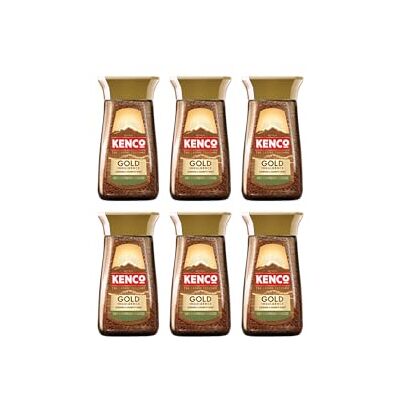 Kenco Gold Indulgence Instant Coffee 195g (Pack of 6 Jars, Total 1.17kg ) Kenco Gold Indulgence Instant Coffee 195g (Pack of 6 Jars, Total 1.17kg )